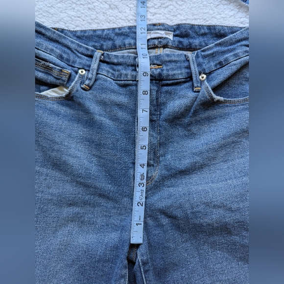 🪞 Good American Women's Good Legs Cigarette Jeans Size 6/28 - Picture 6 of 10
